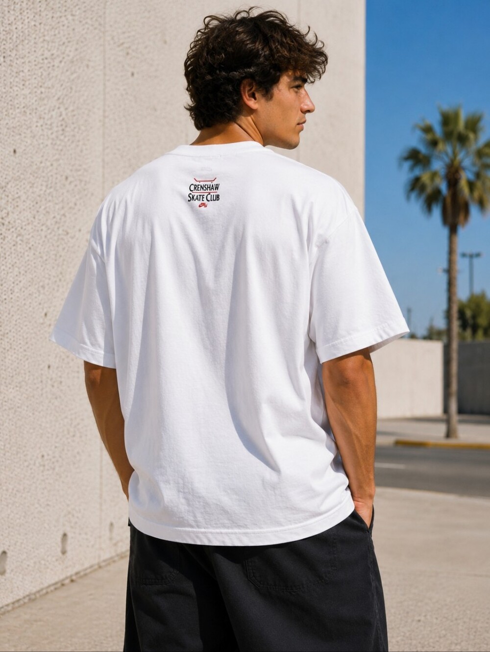 Nike SB Crenshaw Skate Club Graphic Tee White Men’s XL NWT - Picture 2 of 10
